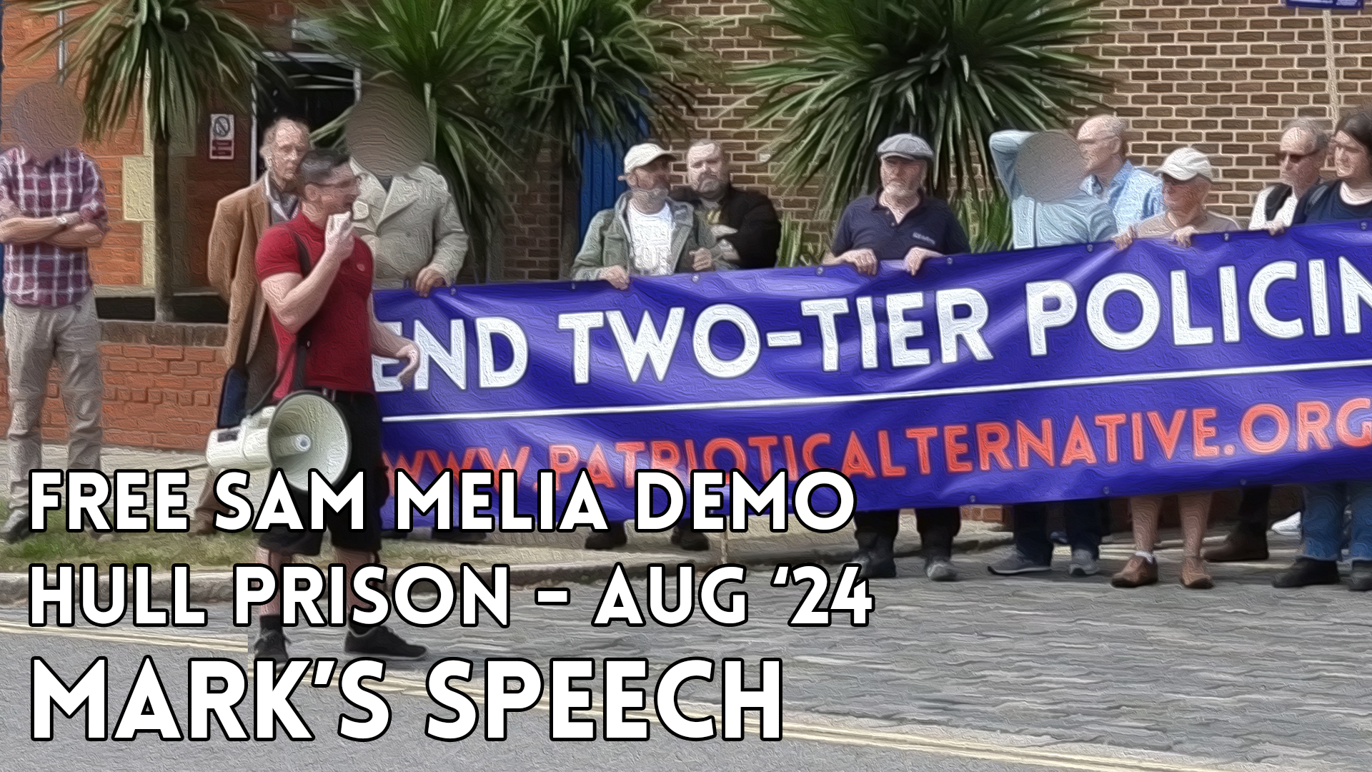 Free Sam Melia Demo August 2024 – Mark’s Speech