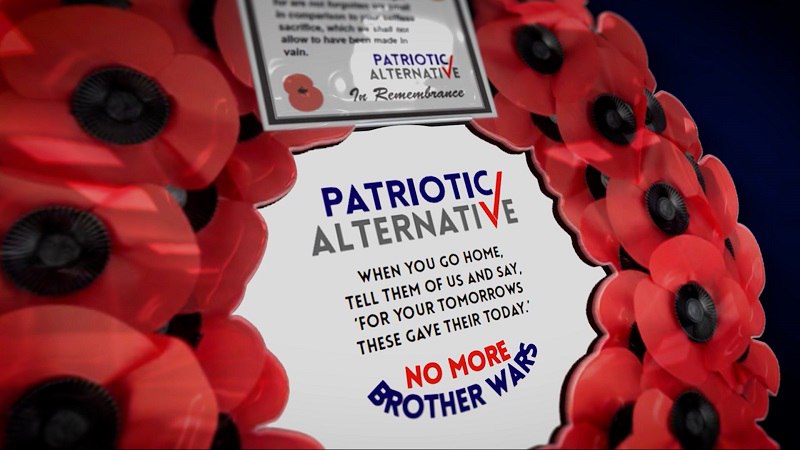 Patriotic Alternative Remembrance