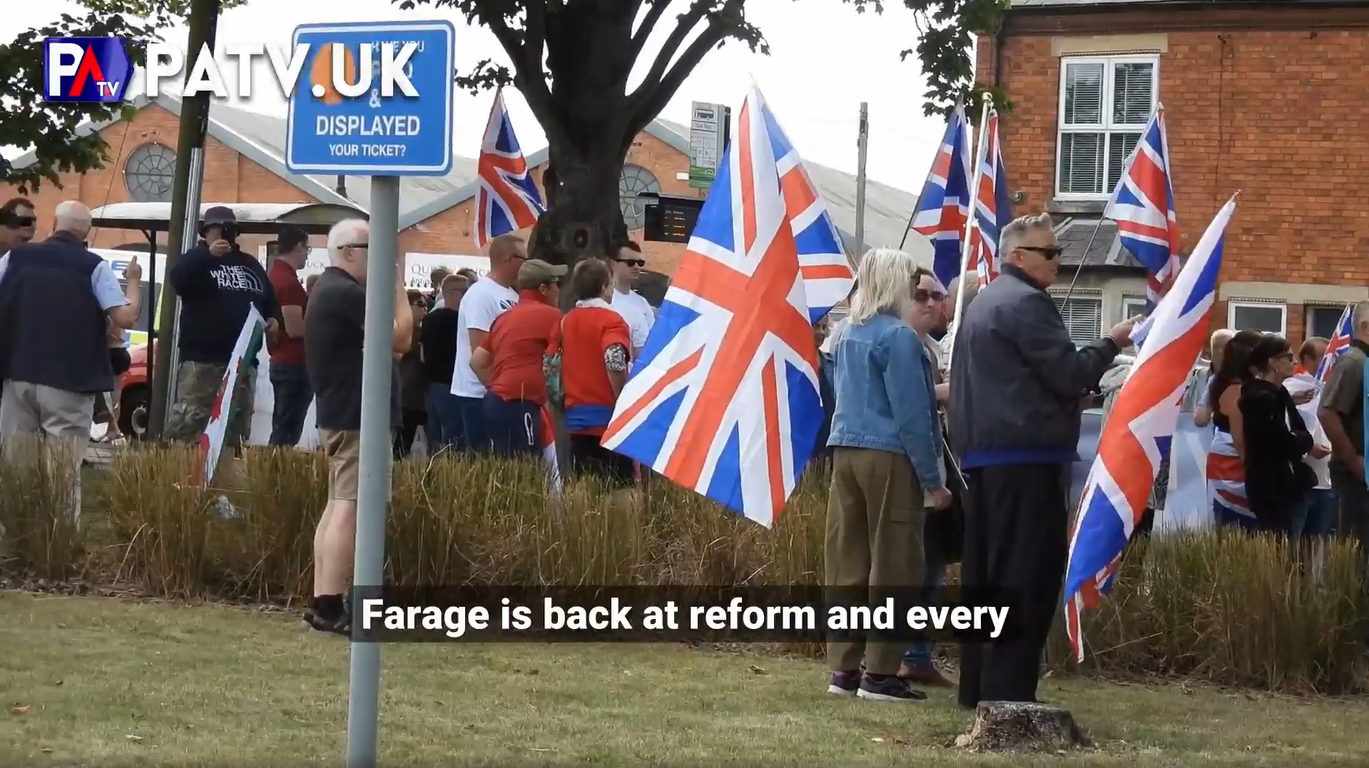 Farage is back at Reform