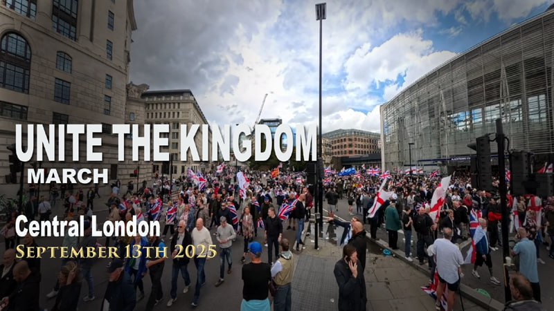 Up to 1 Million Patriots march in London